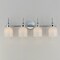 Maxim Lighting Milk 4-Light Bath Vanity, Polished Chrome 12334WTPC - alternate 3